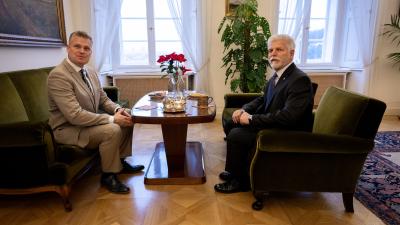 Prezident Petr Pavel přijal Filipa Turka
