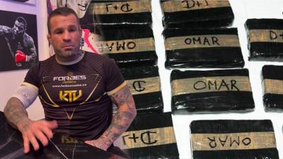 ilustrační koláž - Karlos Vémola a drogy, které zabavila Policie ČR