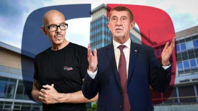 ilustrační koláž - Oto Klempíř a Andrej Babiš