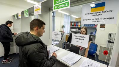 ilustrační foto - Ukrajinci na Úřadu práce